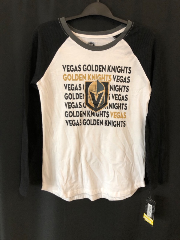 Photo 1 of Large 10/12 Kids Golden Knights Long Sleeve.