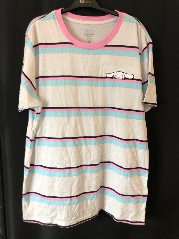 Photo 2 of Large Men's Sanrio Cinamoroll Short Sleeve Graphic T-Shirt 
