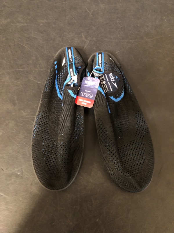 Photo 2 of Men's Large Size (11-12 )Speedo Men's Surf Strider Water Shoes - Black/Blue 
