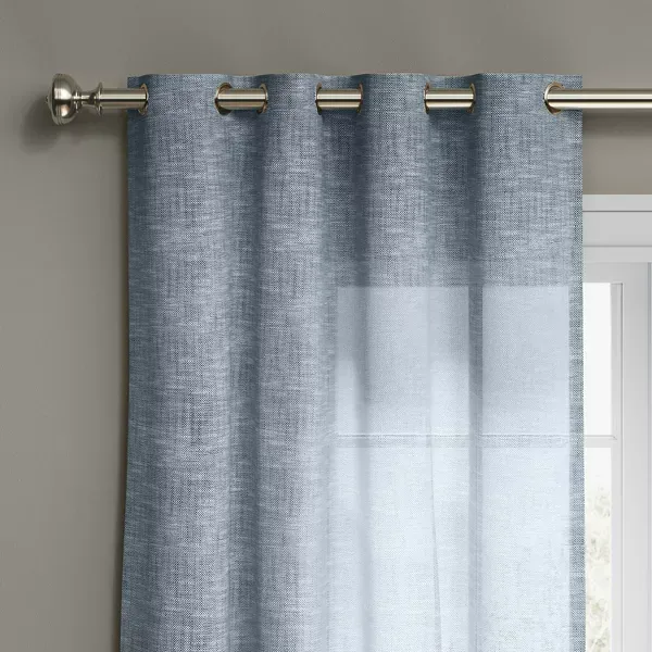 Photo 1 of 1pc Light Filtering Textured Weave Window Curtain Panel - Threshold™
