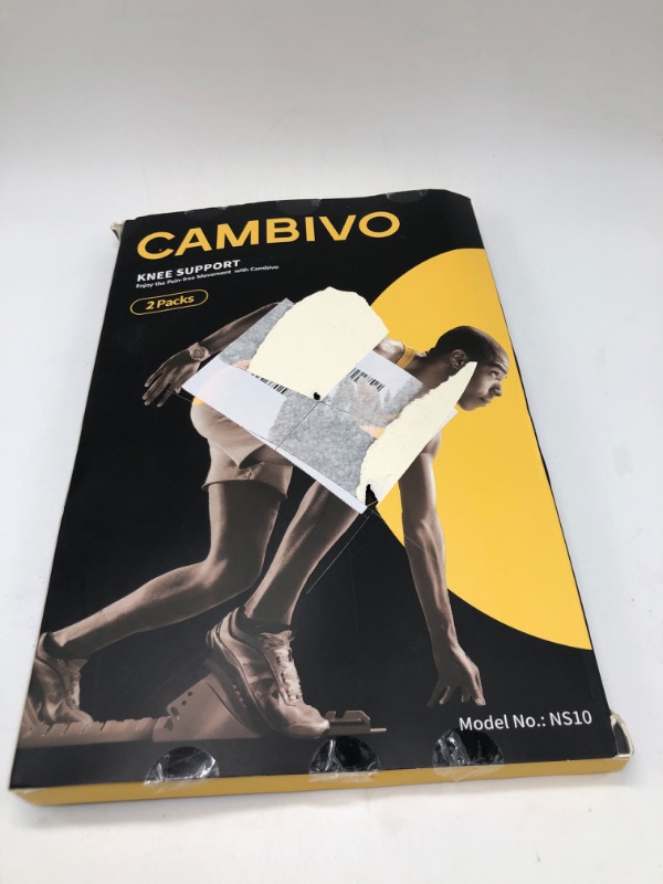 Photo 3 of CAMBIVO Calf Braces for Men and Women - 2 Pack Adjustable Shin Splints Support Wrap for Torn Calf Muscles, Lower Leg Compression Sleeves Guards for Calf Pain Relief, Swelling, Strain, Sprain