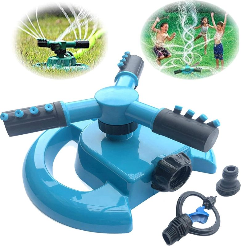 Photo 1 of Kids sprinklers for Yard Outdoor Activities-Spray waterpark Backyard Water Toys for Kids-Splashing Fun Activity for Summer, Spray Water Toy for Toddlers Boys Girls Dogs Pets