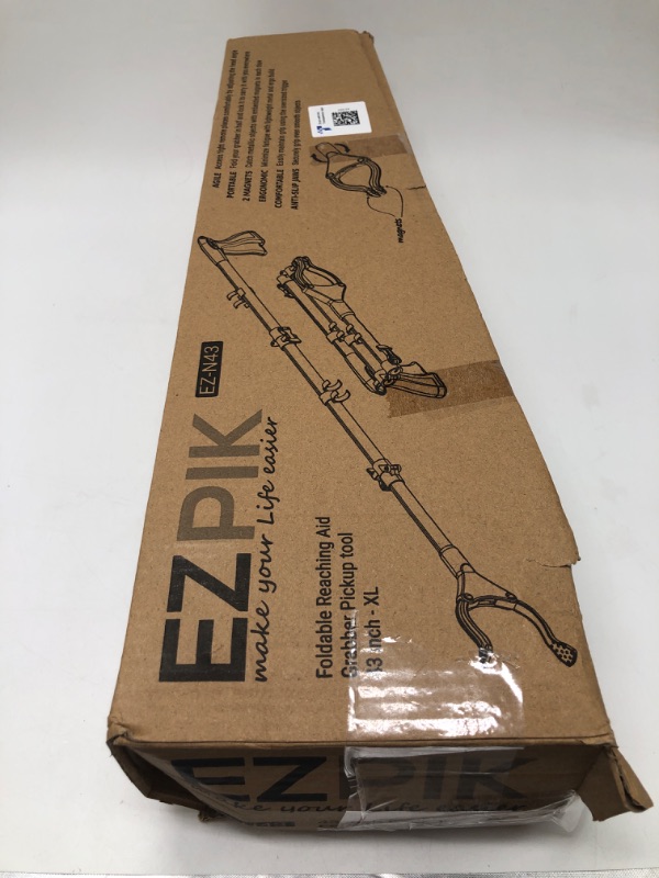 Photo 1 of EZPIK® Folding Grabber Reacher 43 Inch + Magnets - Grabbers for Elderly Grab It Reaching Tool Heavy Duty - Trash Grabber Tool- Reacher Grabber Pickup Tool with Rotating Head and Extra Long Handle