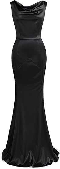 Photo 1 of Large Women's 30s Brief Elegant Mermaid Sleeveless Gowns Formal Evening Dress