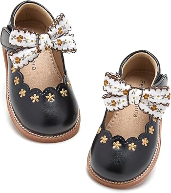 Photo 1 of Size 6 - Felix & Flora Toddler Little Girl Mary Jane Dress Shoes - Ballet Flats for Girl Party School Shoes