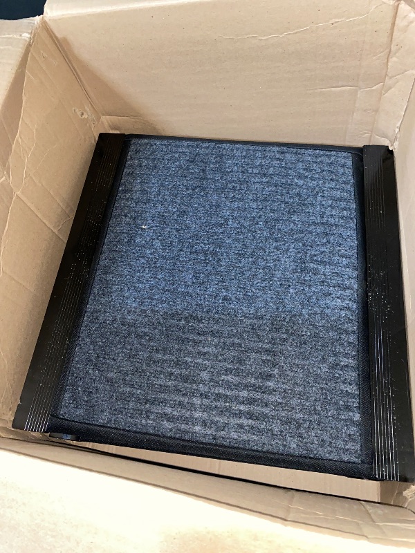 Photo 1 of Dog Ramp for Car, 63" Long & 17" Wide Folding Portable Pet Stair Ramp with Non-Slip Rug Surface, Extra Wide Dog Steps for Medium & Large Dogs Up to 250LBS Enter a Car, SUV & Truck
