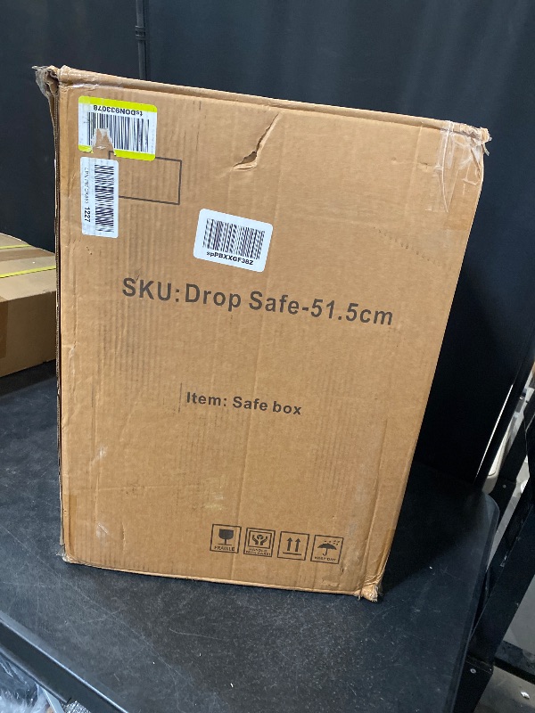 Photo 1 of 2.6 CUB Fireproof Drop Safe, Electronic Safe with Drop Slot, Drop Safe for Business, Cash Drop Safe, Money Safe for Home Hotel Restaurants Business
