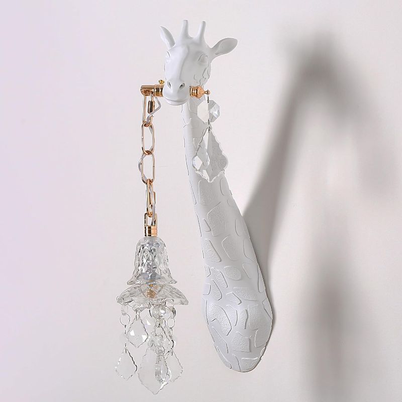 Photo 1 of Joon Giraffe Wall Sconce - Animal Lamp for Bedroom & Living Room - Modern Wall Light Fixture