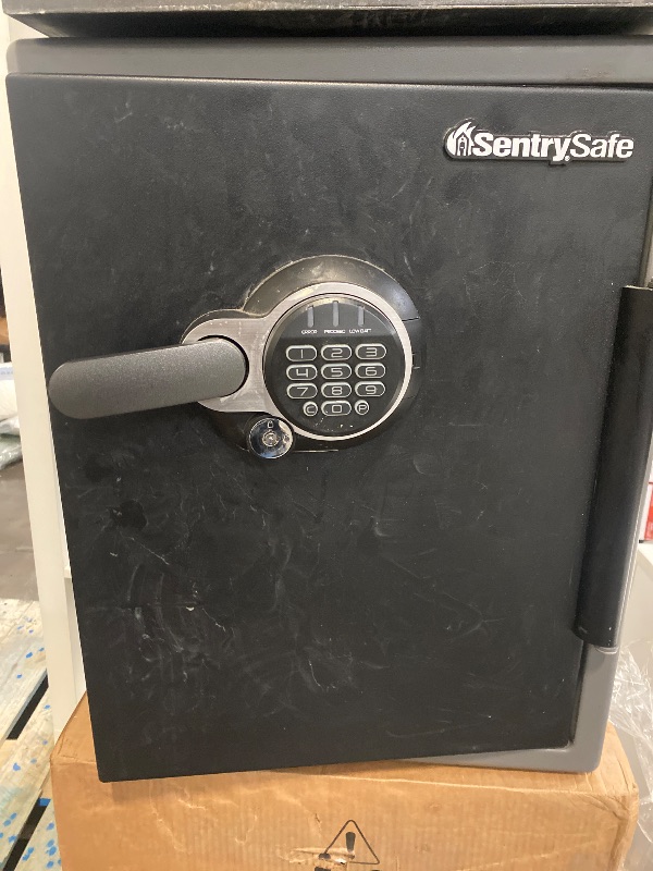 Photo 1 of SentrySafe 1.2-cu ft Fireproof , Waterproof Home safe with Electronic/Keypad Lock