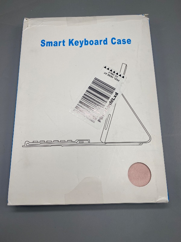 Photo 1 of Touchpad Keyboard Case for Samsung Galaxy Tab A9 Plus 11 inch SM-X210/X215/X216, 360 Degree Rotating Cover with Color Backlight Magnetic Removable Keyboard for Tablet A9+ (Pink+White)
