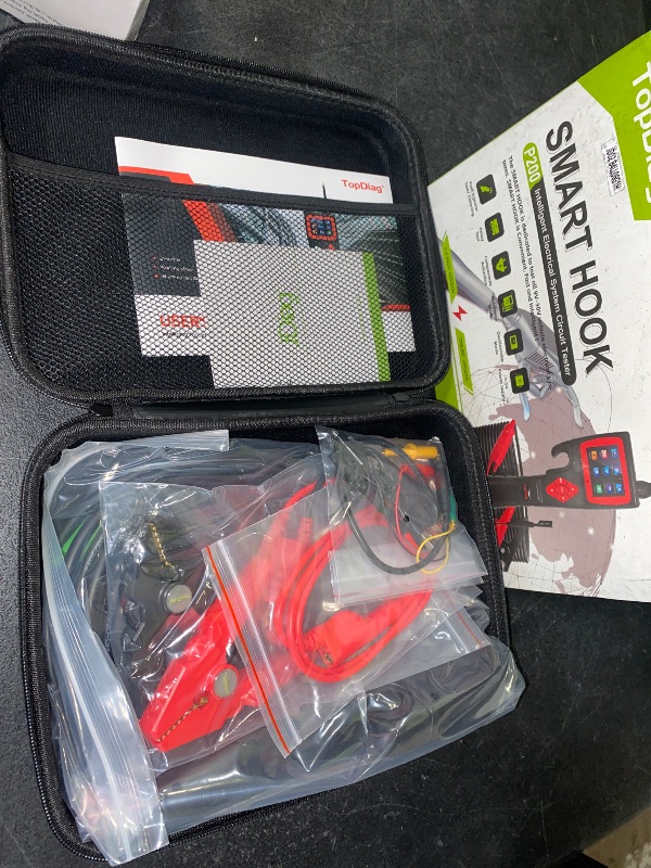 Photo 1 of P200 Power Circuit Probe Kit - Automotive Circuit Tester with 2024 Online Update, 9~30V Voltage Range, Multimeter, Relay Test, Fuel Injector Tester, Activating Component, Oscilloscope Mode
