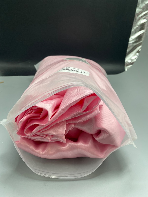 Photo 1 of Love's cabin Full Size Satin Sheet Sets - 4 Piece Pink Silky Sheet Set Full with Deep Pocket, Luxury Silk Feel Bed Sheets Full Bedding Set (1 Flat Sheet,1 Fitted Sheet,2 Pillow Cases)

