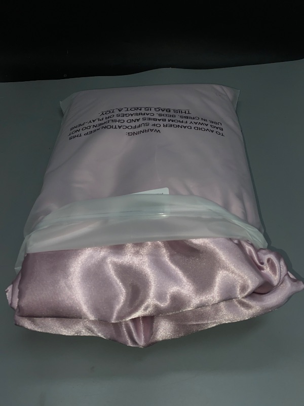 Photo 1 of SLEEP SANCTUARY Satin Sheets Full Size – 4 Piece Luxury Silky Bed Set, Softer Than Silk, 15" Deep Pocket, Cooling & Wrinkle-Free, Moisture-Wicking & Breathable for Hair & Skin (Lavender)
