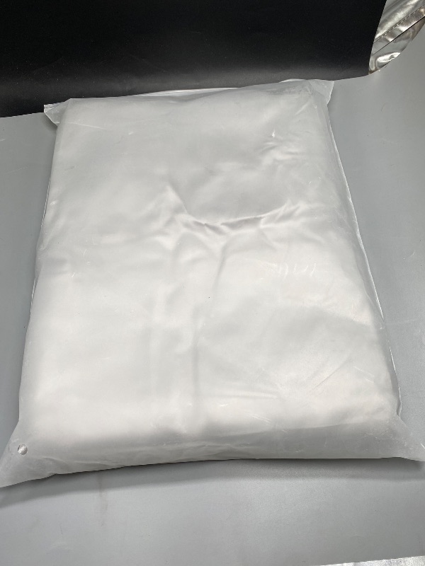 Photo 1 of QUEEN** Silk Satin Sheets, Queen Size Satin Bed Sheet Set with Deep Pockets, Cooling Soft and Hypoallergenic Satin Sheets Queen - Light Gray
