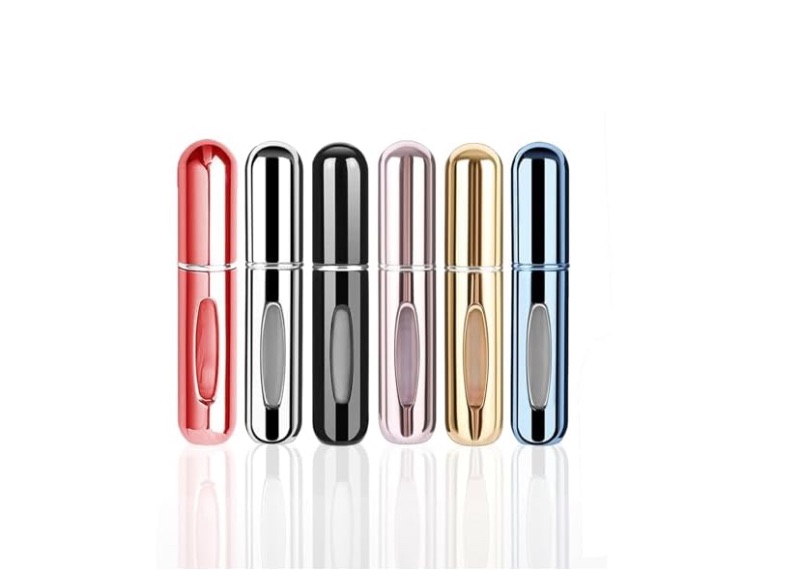 Photo 1 of VMDNODE 6 PCS Mini Perfume Atomizer Bottles,5ml Spray Container,Portable Size Refillable Pump for Traveling and Outgoing
