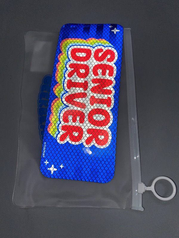 Photo 1 of GEEKBEAR Senior Driver Car Magnet - Colorful, Reflective, Weather-Resistant