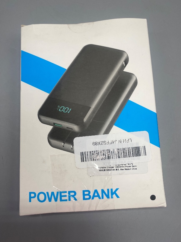 Photo 1 of Portable Charger 40800mAh Power Bank with 3 Built-in Cable,25W PD USB C in&Out Power Bank Fast Phone Charging,QC4.0 LED Display Portable Battery Pack Compatible with iPhone 16/15,Samsung Android-Black
