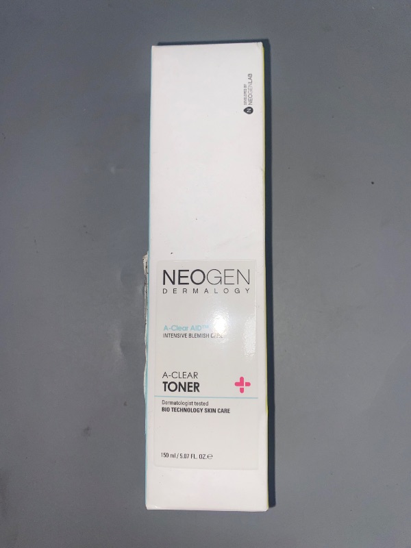 Photo 1 of Neogen A-Clear Soothing Acne Pimple Care - Hydrocolloid Blemish Treatment with Gentle and Soothing Korean Skincare (Toner)
