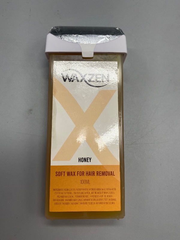 Photo 1 of Wax roller kit, Roll on wax kit, WAXZEN digital roll on wax warmer kit, Roll on Wax Warmer for Hair removal, 2 Honey Wax cartridges, 100 pcs strips, Pre and Post Wax Spray
