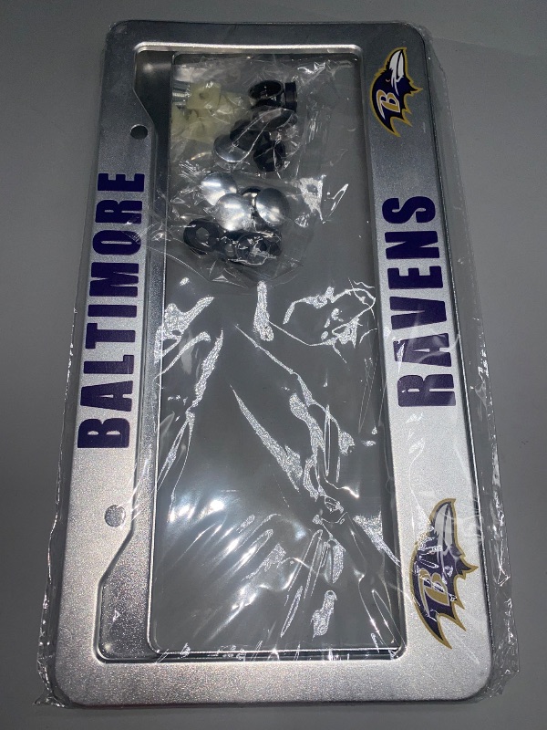 Photo 1 of FANMATS NFL Unisex-Adult NFL License Plate Frame
