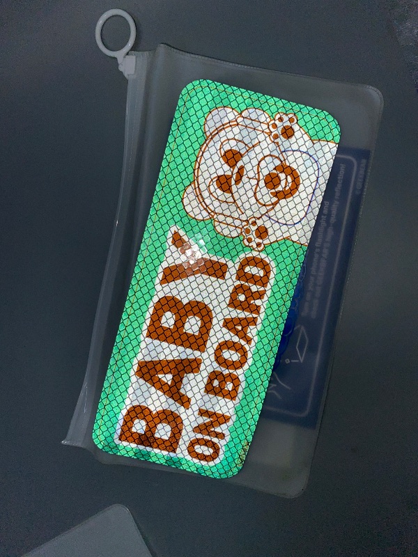 Photo 1 of GEEKBEAR [Signature] Baby on Board Car Magnet - Signature Line - Rectangular 8.7 x 3.5 in (1, MINT)