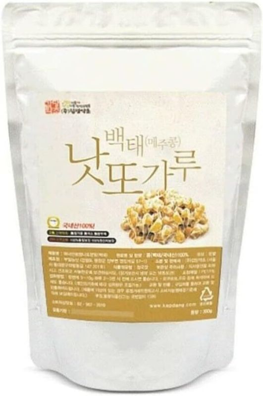 Photo 1 of Soybean Natto Powder 100% Natural Nattokinase Freeze-Dried Fermented Food Vitamin K2 10.6 oz(300g) (1 Pack)