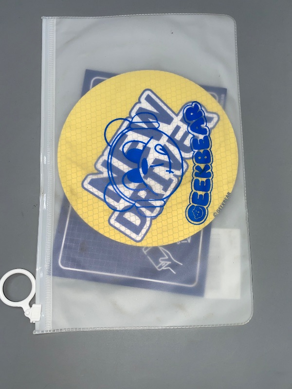 Photo 1 of YELLOW ***GEEKBEAR [Signature] New Driver Magnet for Car - Rainbow Line - Circle 5.3 x 5.3 in (YELLOW)