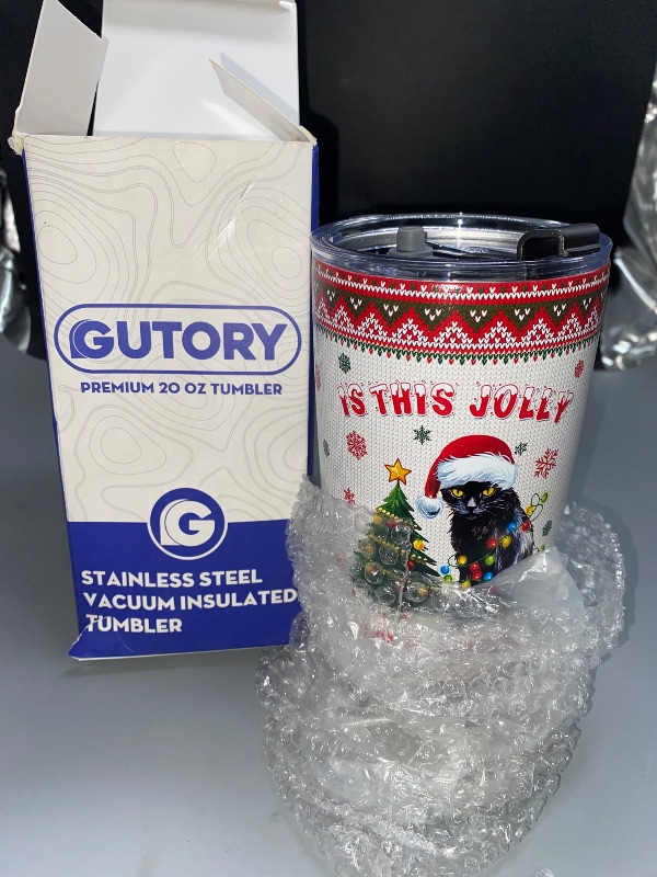 Photo 1 of CHRISTMAS Tumbler With Personalized Name Christmas Presents For Girls Cute Otter Noel Xmas Gift Ideas Animal Lover Cup 20oz Stainless Steel Travel Mug