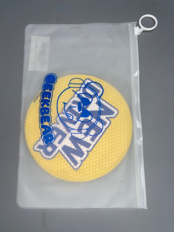 Photo 1 of YELLOW ***GEEKBEAR [Signature] New Driver Magnet for Car - Rainbow Line - Circle 5.3 x 5.3 in (YELLOW)