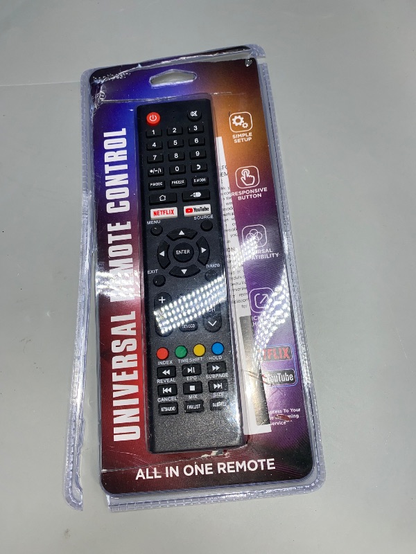 Photo 1 of Universal Remote Control for Samsung Smart TV, Replacement for All Samsung TV and LED/LCD/Plasma TV,with Netflix Prime-Video Hulu Buttons

