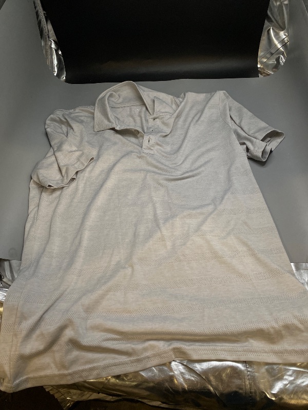 Photo 1 of SMALL(light gray) OLD NAVY- Short-Sleeve Cable-Knit Polo