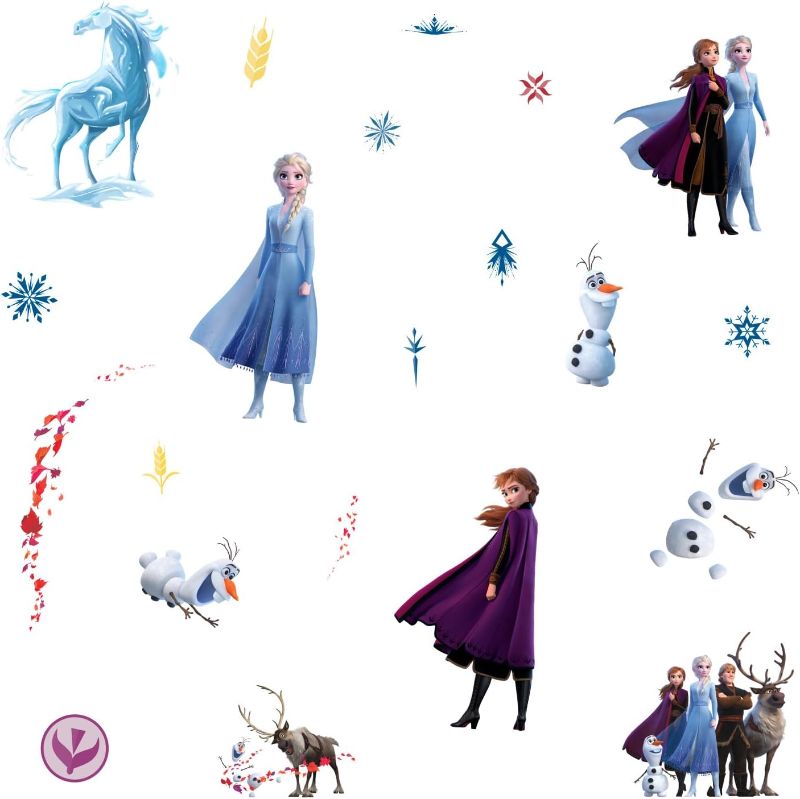 Photo 1 of RoomMates RMK4075SCS Frozen 2 Peel and Stick Wall Decals
