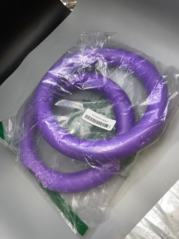 Photo 1 of Puller Outdoor Dog Ring Toys - Dog Fetch Toy & Tug of War Dog Toy for Small Medium Large Dogs - Dog Ball & Soft Dog Frisbee Alt - Outside Dog Yard Toys - Big Dog Pull Toy - Dog Agility Jumps Tool
