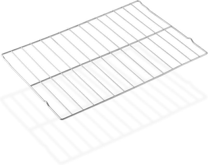 Photo 1 of WB48X20249 Oven Rack Replacement Parts for GE Stove Oven Parts Oven Shelf 304 Stainless Steel 23.7 x 16 Inches General Electric Range Oven Parts Wire Rack Rack-Flat 1 Pcs
