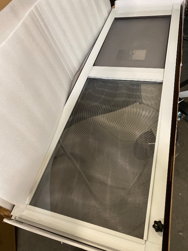 Photo 1 of Large Dog Door for Sliding Glass Door,Openable Pet Door for Sliding Glass Doors?All-Metal Framed & Panel & Lock,Adjustable 75 7/8" to 81" Slider Height -Large