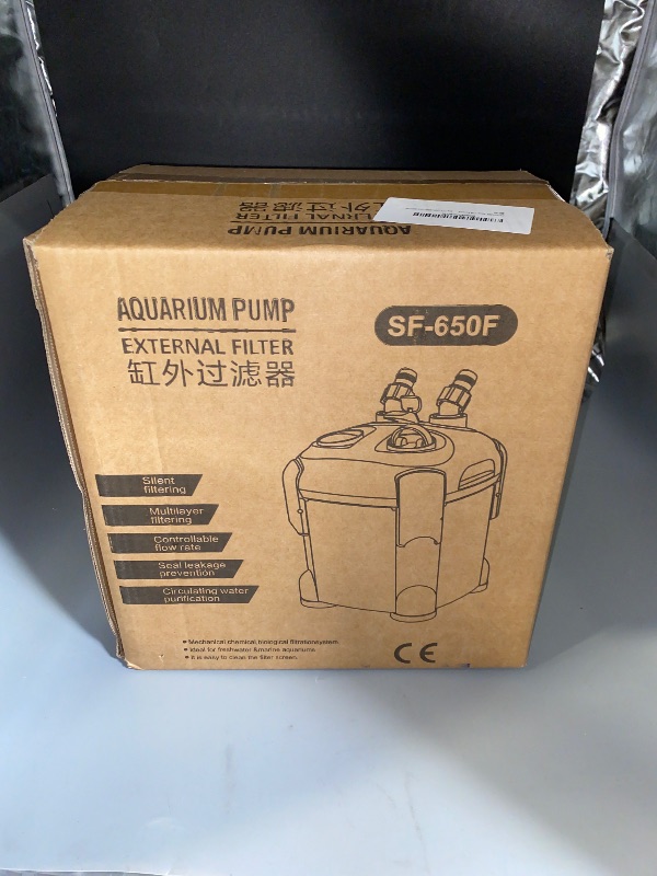 Photo 1 of CANVUNTHY Aquarium External Canister Filter Fish Tank 171GPH