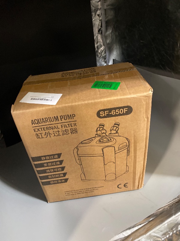 Photo 1 of CANVUNTHY Aquarium External Canister Filter Fish Tank 171GPH