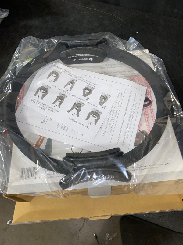 Photo 1 of Balanced Body Ultra-Fit Circle Pilates Ring, Body Ring, Great Exercisers for Legs, Fitness Circle, Thigh Exercise, Pilates Circle, Pilate Ring Fitness Equipment for Home or Studio
