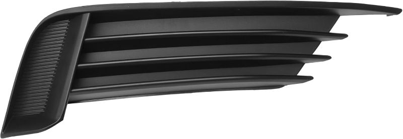 Photo 1 of LEFT SIDE- No.8V5807682 for Audi A3 S3 2013-2017 Black Front Lower Bumper Fog Light Cover Inserts ABS 1 Pc
