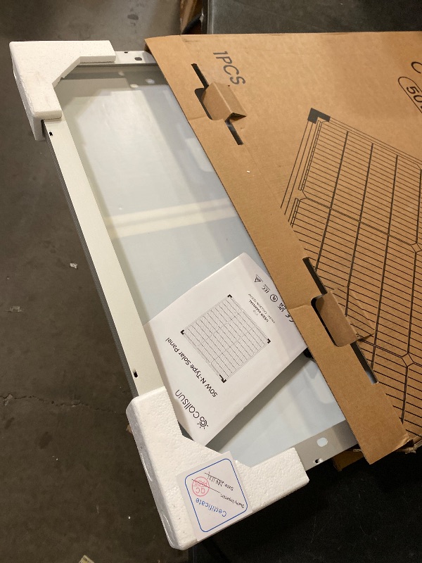 Photo 1 of N-Type 16BB 50W Solar Panel, 50 Watt Solar Panel 12V, 25% High Efficiency Monocrystalline PV Modules,Ideal for RV,Trailer, Camper, Marine, Rooftop,Off-Grid (1PCS 50w)
