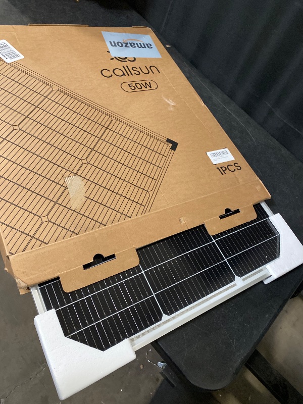 Photo 1 of N-Type 16BB 50W Solar Panel, 50 Watt Solar Panel 12V, 25% High Efficiency Monocrystalline PV Modules,Ideal for RV,Trailer, Camper, Marine, Rooftop,Off-Grid (1PCS 50w)
