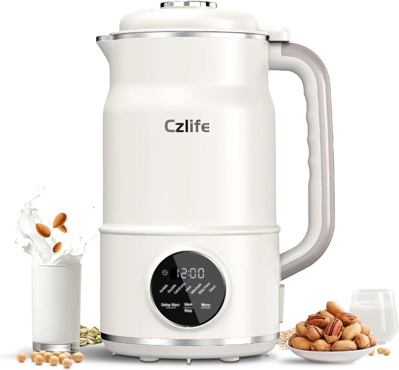 Photo 1 of N7 Nut Milk Maker, 50oz (1.5L) Automatic Soy Milk Maker Machine for Homemade Oat Milk, Nutmilk, Juice, Milkshake, Baby Food, Grains, Almonds Milk Maker with Delay Start/Keep Warm/Clean
