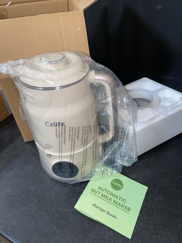 Photo 1 of N7 Nut Milk Maker, 50oz (1.5L) Automatic Soy Milk Maker Machine for Homemade Oat Milk, Nutmilk, Juice, Milkshake, Baby Food, Grains, Almonds Milk Maker with Delay Start/Keep Warm/Clean

