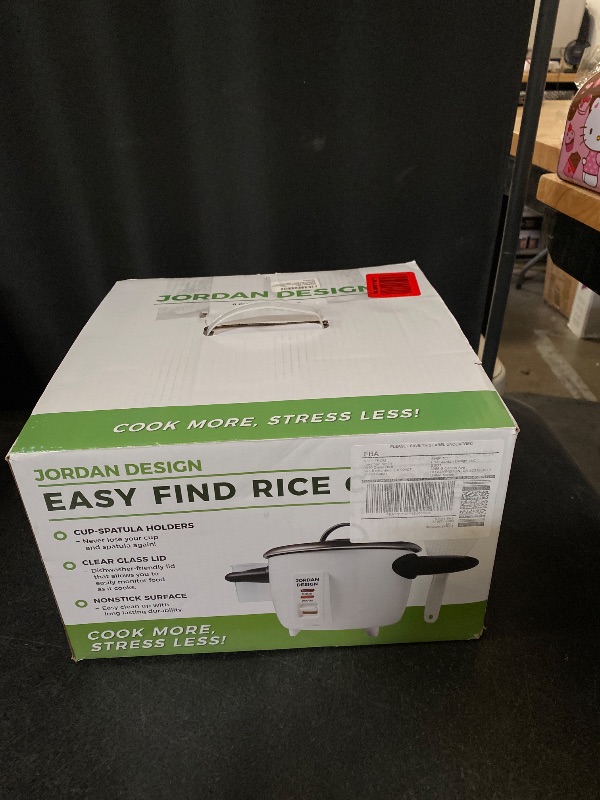 Photo 1 of Aroma Housewares Aroma 6-cup (cooked) 1.5 Qt. One Touch Rice Cooker, White (ARC-363NG), 6 cup cooked/ 3 cup uncook/ 1.5 Qt.
