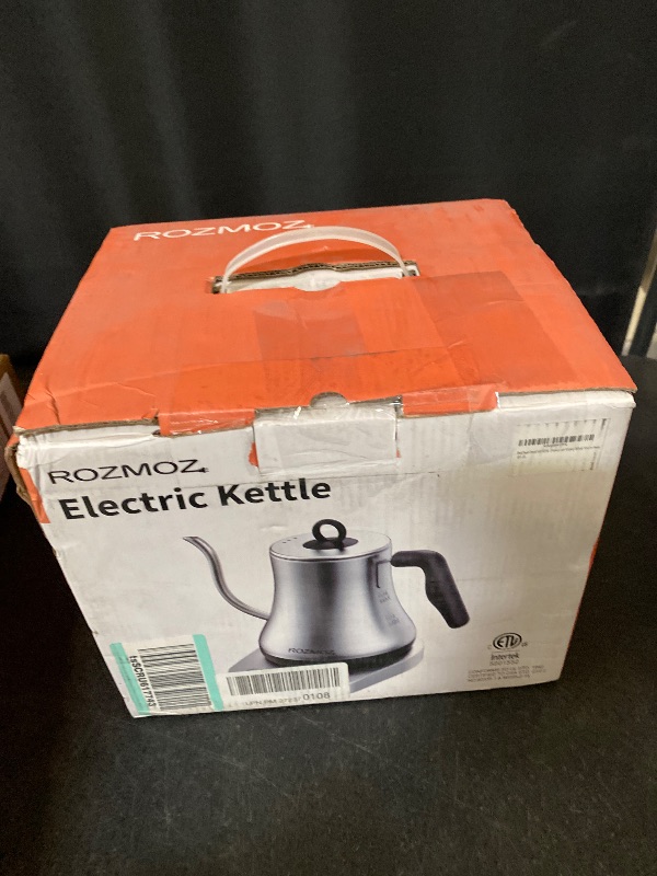 Photo 1 of Rozmoz Electric Gooseneck Kettle with 6 Various Temperature Control