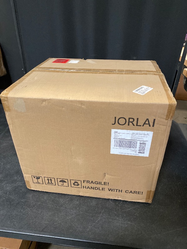 Photo 1 of MODEL MAY VARY** FACTORY SEALED**- Jorlai 10 in 1 Vinyl Record Player Bluetooth Vintage Turntable 3-Speed with AM/FM Radio, 2 Separate Stereo Speakers, CD/Cassette Player, USB SD Player, Encoding RCA Outputs 3.5mm Aux in