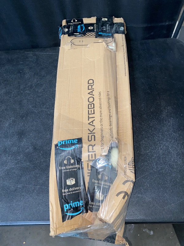Photo 1 of Complete Skateboard - Pro Style Quality - Maple 7-Ply Deck, Aluminum Trucks, Urethane Wheels, Precision Bearings - The Perfect Beginners First Board