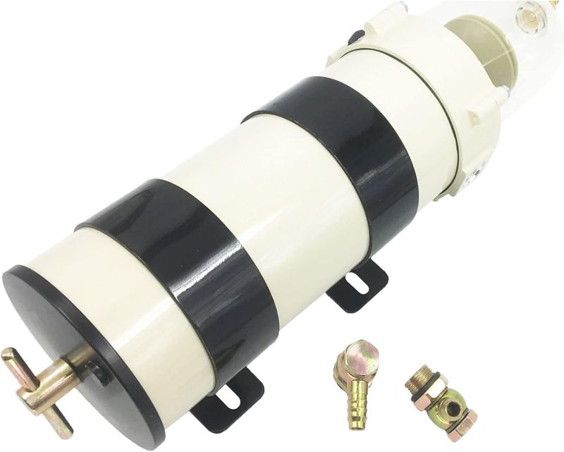 Photo 1 of 1PC of 1000FG 1000FH Diesel Rear Fuel Water Separator 30 Micron Element Marine Boat 180/GPH
