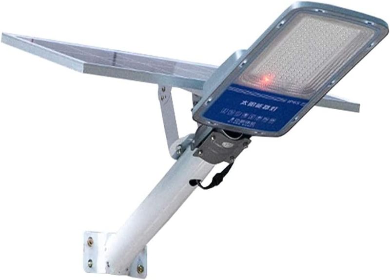 Photo 1 of 2 SETS** Courtyard light Solar Lights Outdoor Garden 100W/200W Led Solar Street Flood Lights Outdoor Lamp With Remote And Light Control - Ip65 Waterproof Auto On/Off Dusk To Dawn For Yard, Garden, Street, Bask
