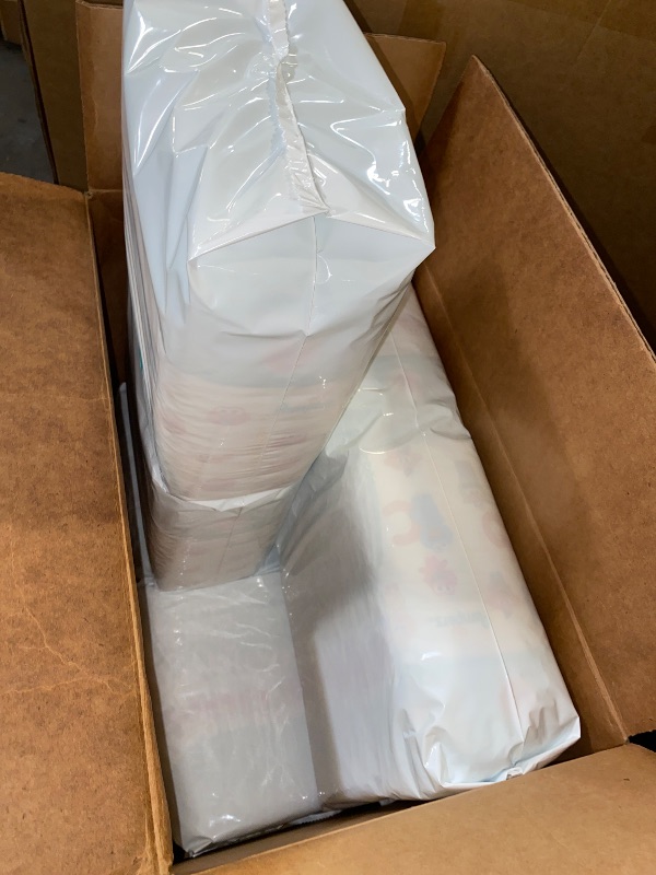 Photo 1 of PAMPERS Diapers Size 4, 186 Count and Baby Wipes - Pampers Baby Dry Disposable Baby Diapers